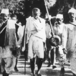 Salt March (Dandi Yatra) 12 March 1930 To 6 April 1930 Gandhiji With His Followers